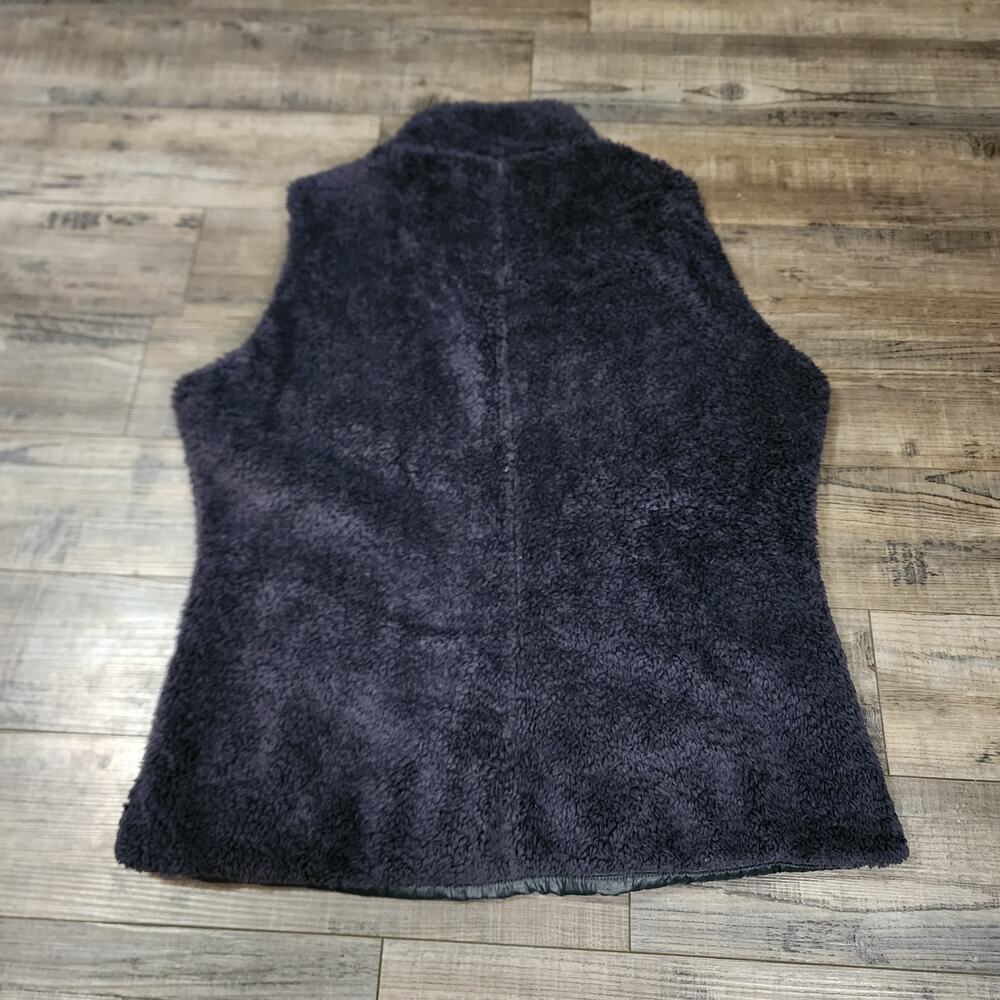 Patagonia Fleece Vest dark blue-purple women's size XL 2481 - Picture 5 of 6